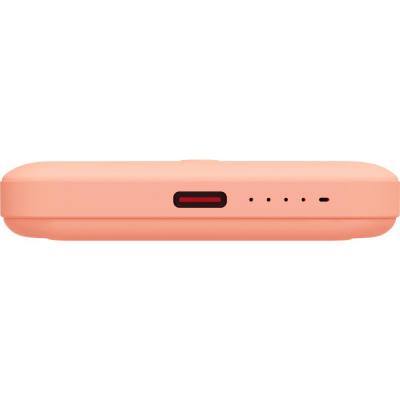 Power Bank Yenkee YPB 501 5000mAh 15W 3A MagSafe Ασύρματη Φόρτιση και 1xUSB-C PD20W, LED Ένδειξη Μπαταρίας Πορτοκαλί