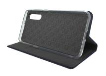 Θήκη Book Ancus Magnetic Canvas για Xiaomi Mi 9 TPU Μαύρη-Μπλε