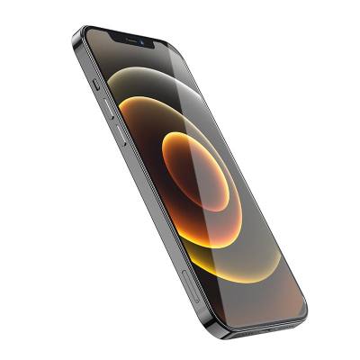 Tempered Glass Hoco G5 0.33mm Full Silk Screen HD 2.5D για Apple iPhone 12 Mini Μαύρο Σετ 10τεμ.