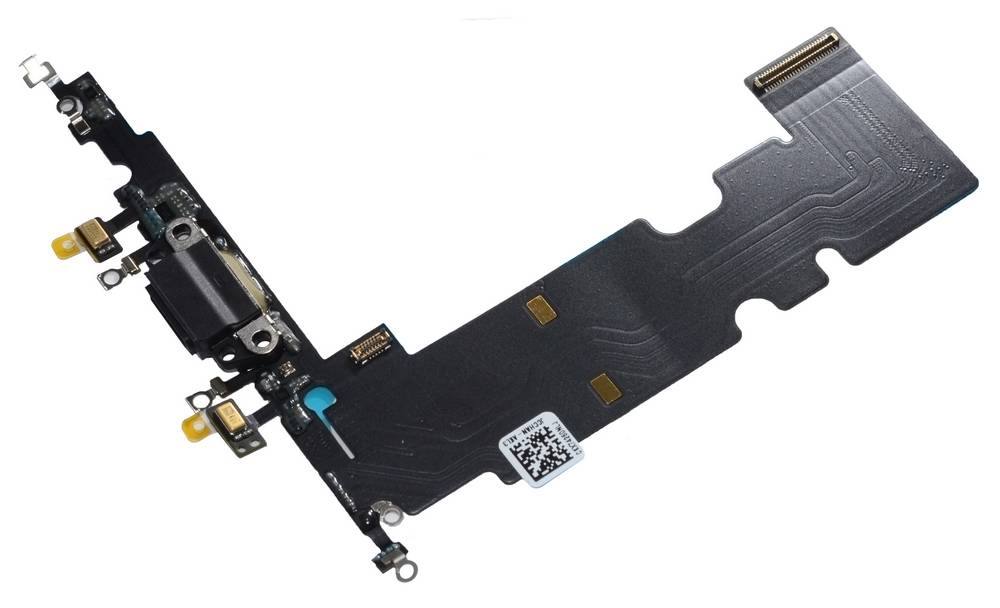 Επαφή Φόρτισης Apple iPhone 8 Plus με Μικρόφωνο Μαύρο OEM Type A