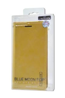 Θήκη Book Goospery Blue Moon Flip για Samsung SM-A320F Galaxy A3 (2017) Χρυσαφί by Mercury