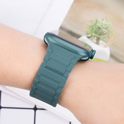 Watchband Hoco WA06 Flexible Military Pattern 42/44/45/49mm για Apple Watch 1/2/3/4/5/6/7/8/SE/Ultra Green Shirt Grey Silicon Ba