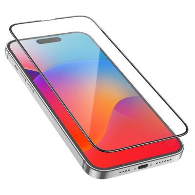 Tempered Glass Hoco Premium Series G16 Full Screen HD 5D Large Arc 0.4mm 9H για Apple iPhone 15 Pro Σετ 10τεμ.