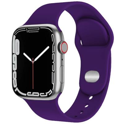 Watchband Noozy 38mm/40mm/41mm για Apple Watch 1/2/3/4/5/6/7/8/9/se/ultra 1/ultra 2 Μωβ Silicon Band