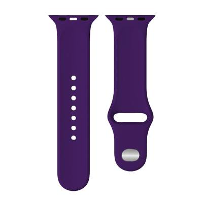 Watchband Noozy 38mm/40mm/41mm για Apple Watch 1/2/3/4/5/6/7/8/9/se/ultra 1/ultra 2 Μωβ Silicon Band