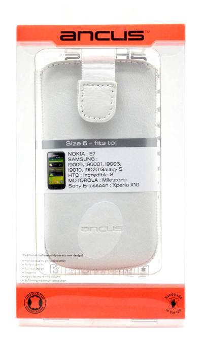 Θήκη Protect Ancus για Apple iPhone SE/5/5S/5C Old Leather Λευκή