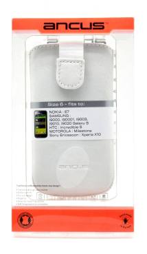 Θήκη Protect Ancus για Apple iPhone SE/5/5S/5C Old Leather Λευκή