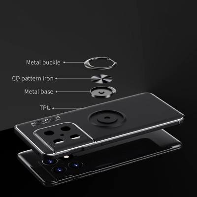 Θήκη Ancus Autofocus Shockproof με Ring Holder για OnePlus 10 Pro Μαύρη