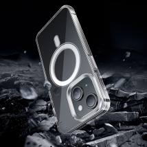 Θήκη Hoco Premium Series Transparent AS3 Magnetic Mag-charge για Apple iPhone 15 Διάφανη