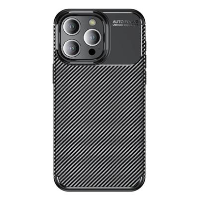 Θήκη Ancus AutoFocus Carbon Fiber για Apple iPhone 15 Pro Μαύρη
