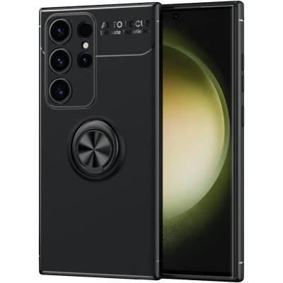 Θήκη Ancus AutoFocus Shock Proof με Ring Holder για Samsung SM-S928B Galaxy S24 Ultra Μαύρη