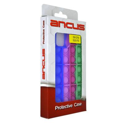 Θήκη Ancus TPU Pop It για Samsung SM-G780 Galaxy S20 FE  Μπλέ Μώβ Κόκκινο Πράσινο