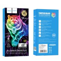 Tempered Glass Hoco G5 0.33mm Full Silk Screen HD 2.5D για Apple iPhone 15 / iPhone 16 Σετ 10τεμ.