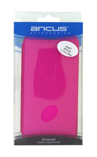 Θήκη Book Ancus Magnetic Curve για Apple iPhone 11 Pro Max TPU Φούξια