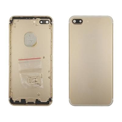 Καπάκι Μπαταρίας με Πλαίσιο για Apple iPhone 7 Plus Χρυσαφί με Τζαμάκι Κάμερας, Θύρα SIM και Εξωτερικά Πλήκτρα OEM Type A