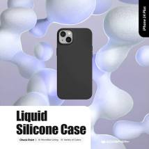 Θήκη Goospery Silicone για Apple iPhone 14 Plus Μαύρη