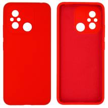 Θήκη Ancus Silicon Liquid για Xiaomi Redmi 12C Κόκκινο