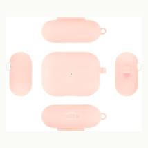 Θήκη Σιλικόνης Goospery για Airpods Pro Ροζ με Γάντζο