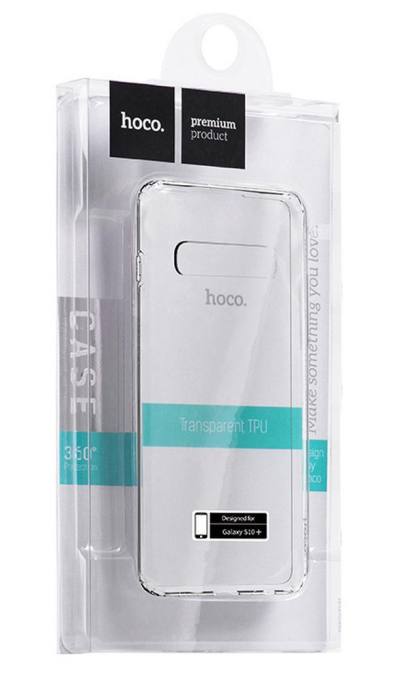 Θήκη Hoco Light Series TPU για Samsung SM-G975F/DS Galaxy S10+ Διάφανη