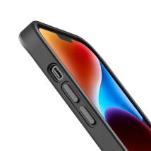 Θήκη Hoco Golden Shield Frosted Protective για Apple iPhone 14 Plus Μαύρο