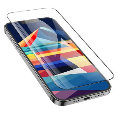 Tempered Glass Hoco Premium Series G14 0.33mm HD Full Screen Large Arc Edges Protection HD 3D για Apple iPhone 15 Σετ 10τεμ.