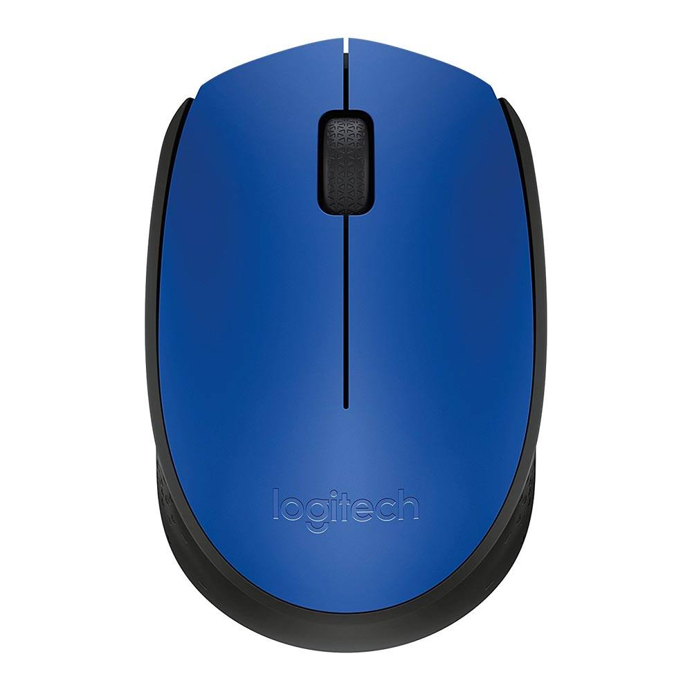 Logitech M171 Wireless Mouse Blue-Black (LOGM171BLUEBLK)