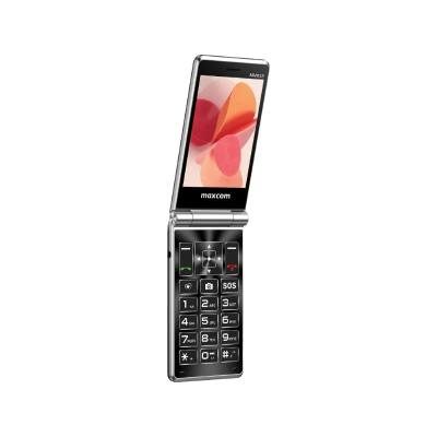 Maxcom MM835 4G (Dual Sim) 3,5"+3,24" με Κάμερα, Φακό, Ραδιόφωνο και Πλήκτρο Έκτακτης Ανάγκης Μαύρο