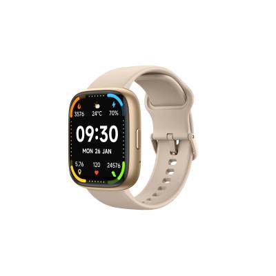 Smartwatch Maxcom Ecowatch 6 1.83" 300 mAh IP68 με Δυνατότητα Κλήσεων Gold
