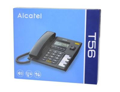 Σταθερό Ψηφιακό Τηλέφωνο Alcatel T56 Μαύρο