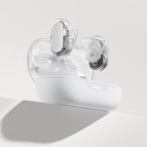 Wireless Earphones Hands Free Acefast FA003 TWS v5.3 550mAh 8hr Λειτουργίας 4-Mic ENC Τεχνολογία IPX4 και Ασύρματη Φόρτιση Λευκά
