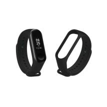 Ανταλλακτικό Band Ancus Wear για Mi Band 3 και Mi Smart Band 4 Μαύρο