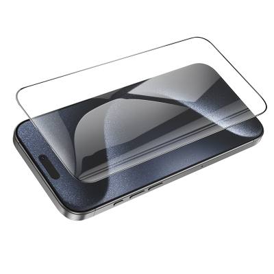 Tempered Glass Hoco Premium Series G14 0.33mm HD Full Screen Large Arc Edges Protection HD 3D για Apple iPhone 16 Pro Σετ 10τεμ.