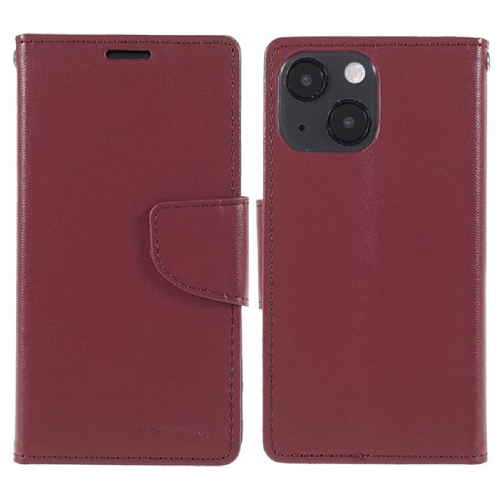 Θήκη Book Goospery Bravo Diary για Apple iPhone 13 Mini Κόκκινο