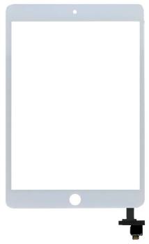Μηχανισμός Αφής Apple iPad Mini 3 χωρίς Κόλλα Λευκό OEM Type A