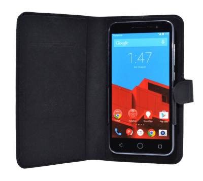 Θήκη Book Ancus Grab Series Universal για Smartphone έως 5.0" Μαύρη