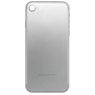 Καπάκι Μπαταρίας με Πλαίσιο για Apple iPhone 7 Ασημί με Τζαμάκι Κάμερας, Θύρα SIM και Εξωτερικά Πλήκτρα OEM Type A