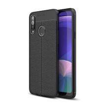 Θήκη Ancus AutoFocus Shock Proof για Samsung SM-A207F Galaxy A20s Μαύρη