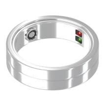 Smart Ring Maxcom mRing MR100 No.11 (Εσωτερική Διάμετρος 20.7mm) IP68 με Μετρητή Παλμών, Ύπνου, Θερμίδες, Βήματα Ασημί