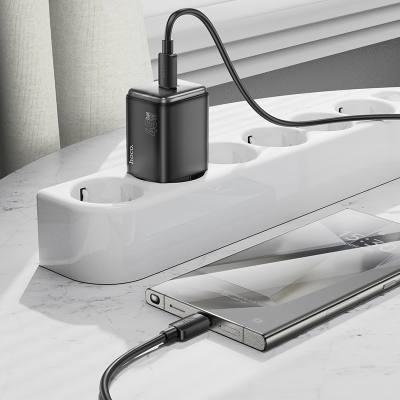 Φορτιστής Ταξιδίου Small Body Hoco N54 Monsoon USB-C PD45W Μαύρος