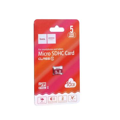 Κάρτα Μνήμης Hoco MicroSDHC 16GB Class 10 εως 85MB/s