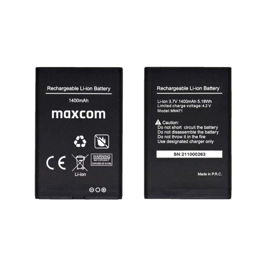 Μπαταρία Maxcom για MM471 1400 mAh,Li-ion Original Bulk