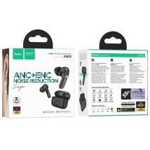 Wireless Hands Free Hoco EQ22 Singer TWS V5.4 400mAh με 7 Ώρες Λειτουργίας και Εναλλαγή Master/Slave ANC+ENC Μαύρα