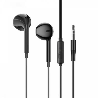 Hands Free Hoco DM6 Maya Earphones Stereo 3.5mm με Μικρόφωνο και Πλήκτρο Λειτουργίας 1.2m Μαύρα