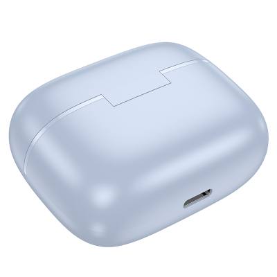 Wireless Hands Free Hoco EQ22 Singer TWS V5.4 400mAh με 7 Ώρες Λειτουργίας και Εναλλαγή Master/Slave Μπλε
