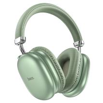 Wireless Ακουστικά Stereo Hoco W35 Max Joy V5.3 800mAh με υποδοχή Micro SD και AUX Πράσινα