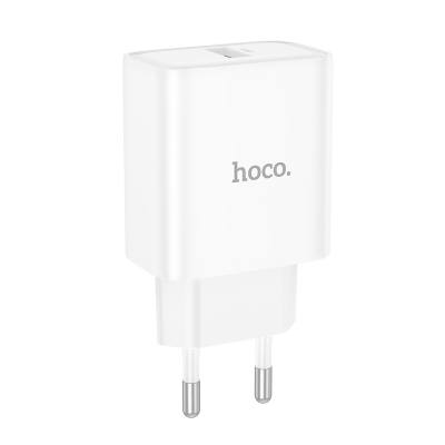 Φορτιστής Ταξιδίου Hoco DC72 River με USB-A 5V 2.1A Λευκός