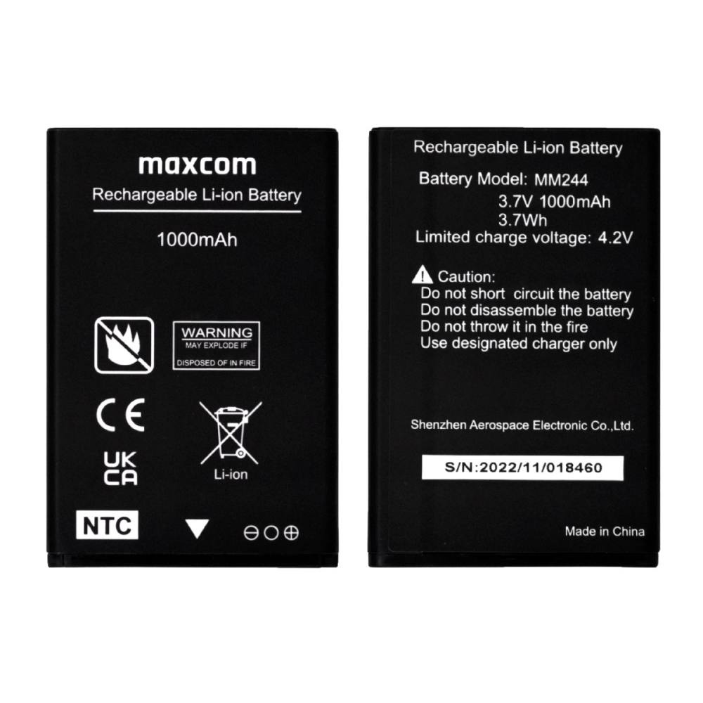 Μπαταρία Maxcom για MM244 Original 3.7V 1000mAh
