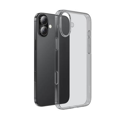 Θήκη Hoco TPU Light Series για Apple iPhone 16 Smoke