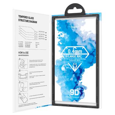 Tempered Glass Hoco Premium Series A34 9D Large Arc Dustproof Anti-glare 0.4mm για Apple iPhone 16 Pro