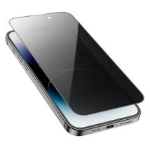 Tempered Glass Hoco Premium Series G15 0.33mm 30 Μοίρες Privacy Angle για Apple iPhone 15/16 Σετ 10τεμ.